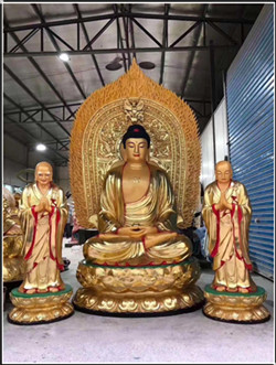 釋迦摩尼銅雕